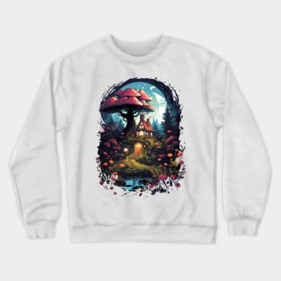 Mystic Grove: Woodland Retreat Crewneck Sweatshirt